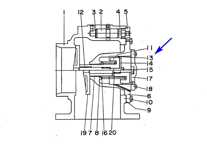 Схема Intake Valve Denyo